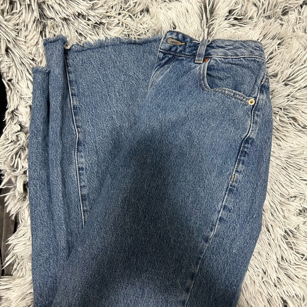 Garage wide leg jean